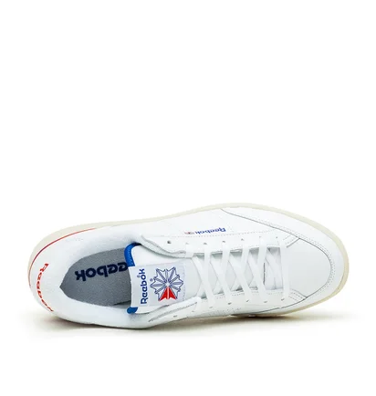 Reebok AD Court (Weiß / Blau / Rot)