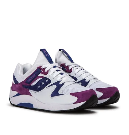 Saucony Grid 9000 (Weiß / Lila)