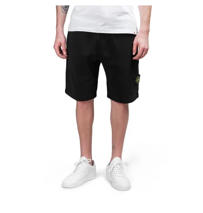 Stone Island Bermuda Shorts (Schwarz)