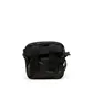 Stone Island Mussola Gommata Canvas Print Bumbag (Schwarz)