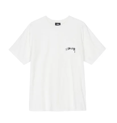 Stüssy Bloom Pig. Dyed Tee (Weiß)