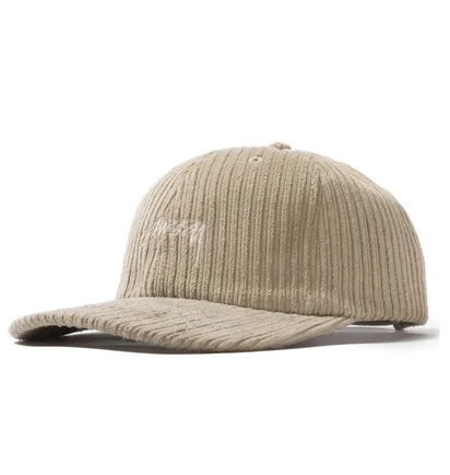 Stüssy Cord Low Pro Cap (Beige)