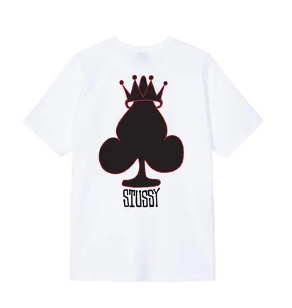 Stüssy Crown Spade Tee (Weiß)