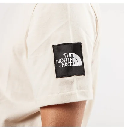 The North Face M SS Fine 2 Tee (Weiß / Grau)
