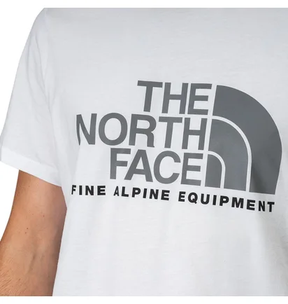 The North Face M SS Fine Alp Tee 2 (Weiß)