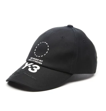 Y-3 Street Cap (Schwarz)