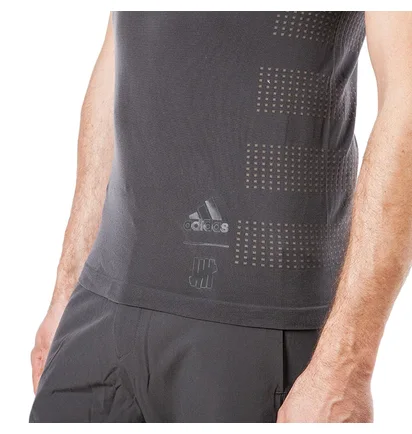 adidas x UNDFTD Primeknit LTD Tee (Grau)