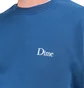 Dime Classic Small Logo Crewneck (Blau)