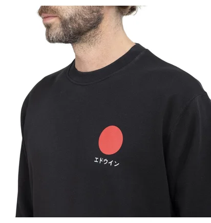 Edwin Japanese Sun Sweat (Schwarz)