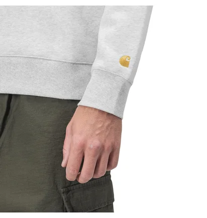 Carhartt WIP Chase Sweatshirt (Hellgrau)