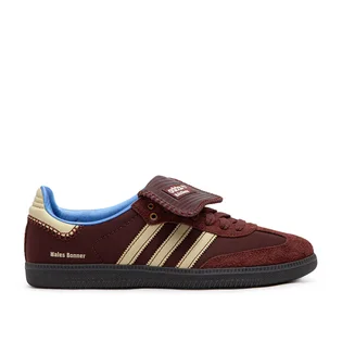 adidas x Wales Bonner Nylon Samba (Weinrot / Beige / Blau)