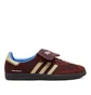 adidas x Wales Bonner Nylon Samba (Weinrot / Beige / Blau)