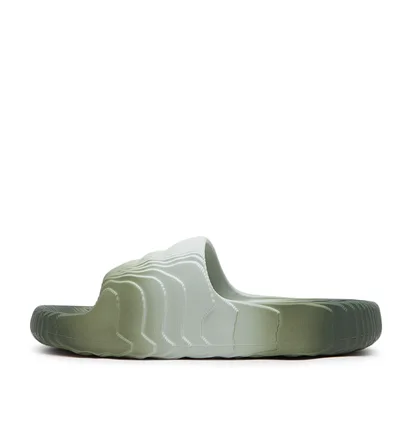 adidas Adilette 22 (Grau / Grün)