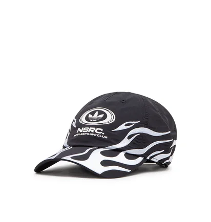 adidas x No Sleep Rave Club Cap (Schwarz / Weiß)