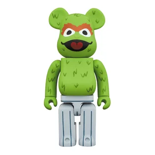 Medicom 1000% Oscar The Grouch Be@rbrick Toy