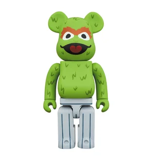 Medicom 1000% Oscar The Grouch Be@rbrick Toy