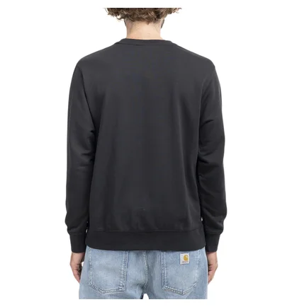 Nike Sportswear Club Men's French Terry Crew (Schwarz)