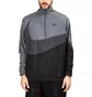 Nike Swoosh Woven Halfzip Jacket (Schwarz / Grau)
