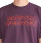 Obey Mental Hygiene Heavyweight T-Shirt (Burgunder)