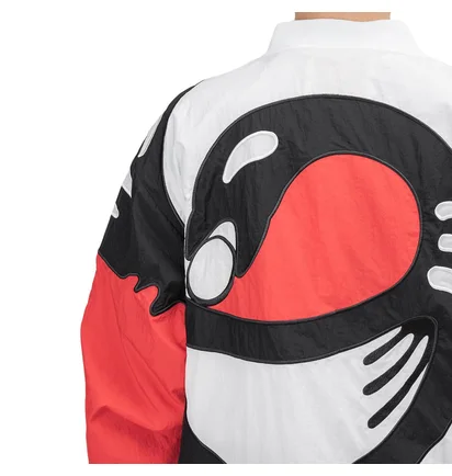 Reebok X Pyer Moss Sankofa Bomber (Weiss / Rot / Schwarz)