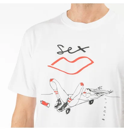 Sex Skateboards Donald Tee (Weiß)