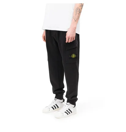 Stone Island Fleece Pants (Schwarz)