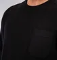 Stone Island Knitwear Sweat Shirt (Schwarz)