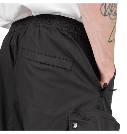 Stone Island Lightweight Cargo Pants (Schwarz)