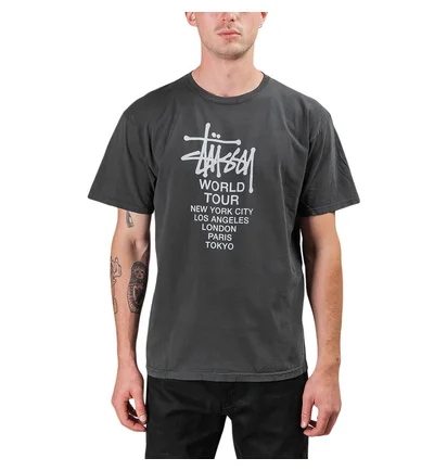 Stüssy Tour Tee (Schwarz)