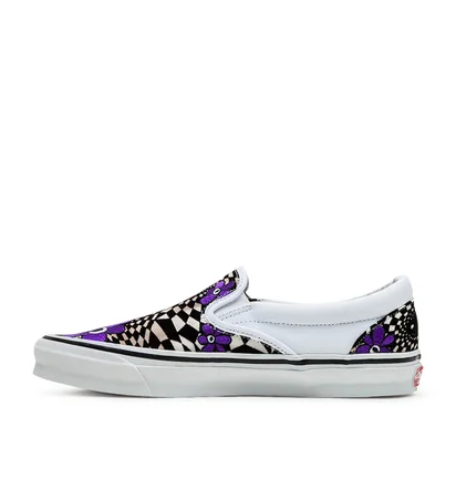 Vans Vault x P.A.M. OG Classic Slip-On LX (Weiß / Multi)