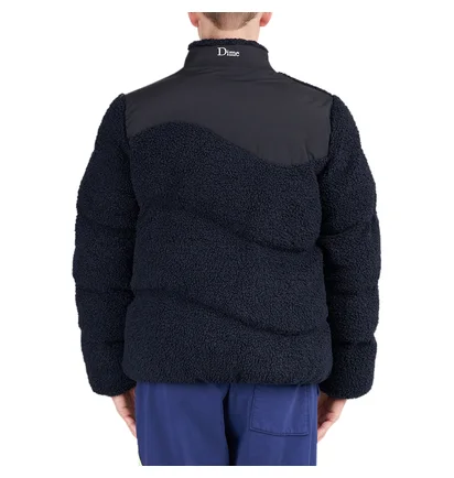 Dime Sherpa Puffer Jacket (Navy)