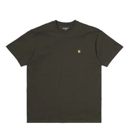 Carhartt WIP S/S Chase T-Shirt (Dunkelgrün)