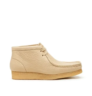 Clarks Originals x Sporty & Rich Wallabee Boot (Beige)