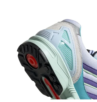 adidas ZX 8000 (Weiß / Lila / Türkis)