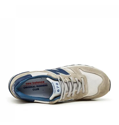 New Balance M670 ORC 'Made in England' (Beige / Navy)