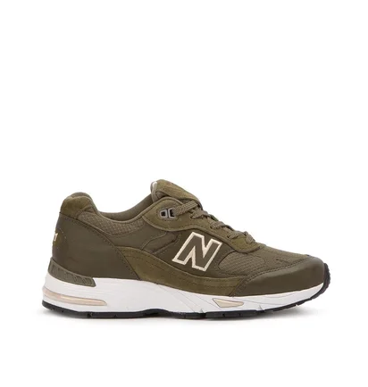 New Balance W 991 SMK 'Made in England' (Grün / Pink)