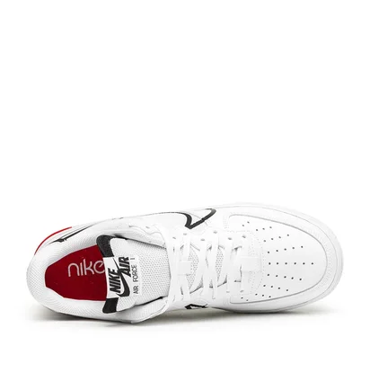 Nike Air Force 1 React (Weiss / Rot)
