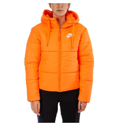 Nike WMNS Sportswear Hooded Jacket (Orange)