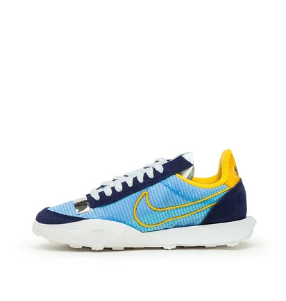 Nike WMNS Waffle Racer 2X (Navy / Türkis / Gelb / Weiß)