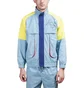 Aimé Leon Dore Color Blocked Nylon Windbreaker (Blau)