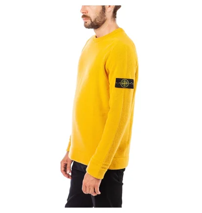 Stone Island Knitwear Sweat Shirt (Senfgelb)