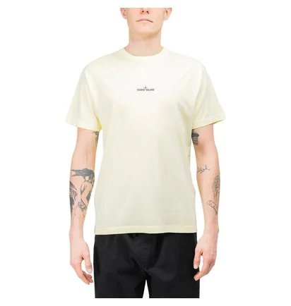 Stone Island Marble Three T-Shirt (Hellgelb)