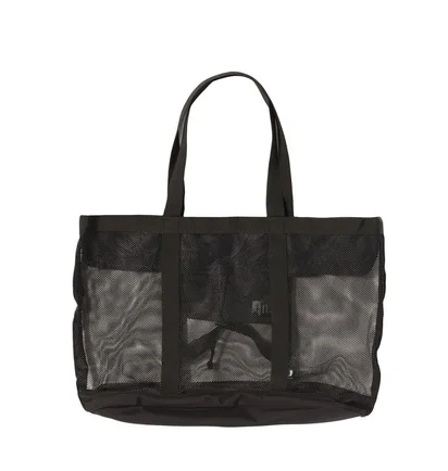 Stüssy Mesh Beach Tote Bag (Schwarz)