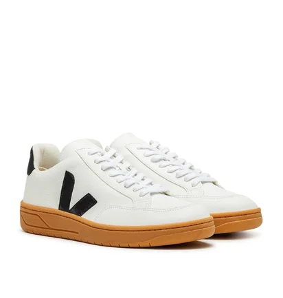 Veja V-12 Chromefree (Weiß / Schwarz / Gum)