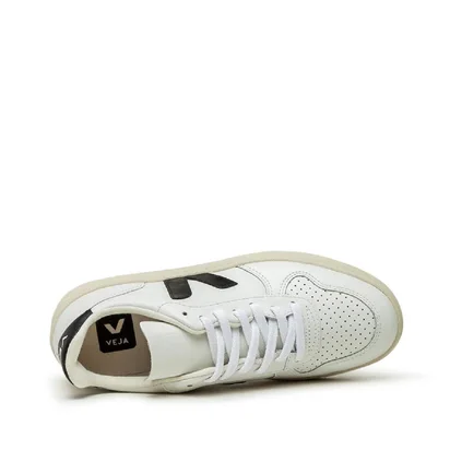 Veja WMNS V-10 Leather (Weiß / Schwarz)