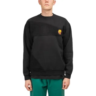 Brain Dead Sunflower Paneled Crewneck (Schwarz)