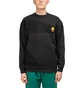 Brain Dead Sunflower Paneled Crewneck (Schwarz)