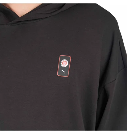 Puma x St. Pauli Retro Graphic Hoodie (Weiss / Rot)