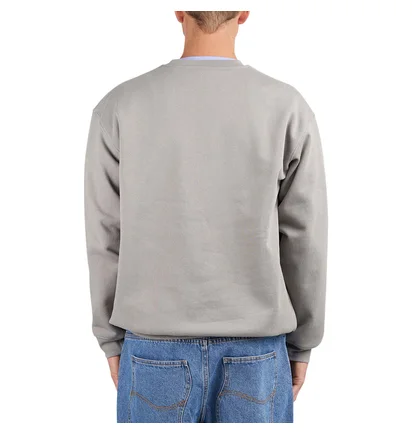 Dime Classic Small Logo Crewneck (Grau)