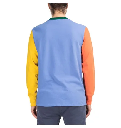 Aimé Leon Dore LS Color Blocked Tee (Blau)